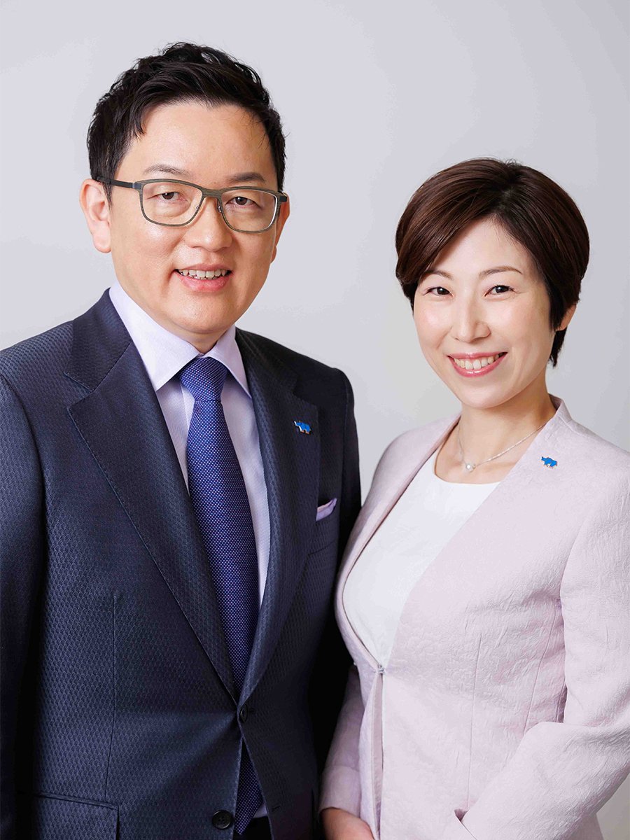 代表取締役社長 荒金賢治
取締役 竹下知代美